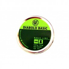 Diabolo RWS Basic Line  kal. 4,5mm  0,45 g 500 kusov